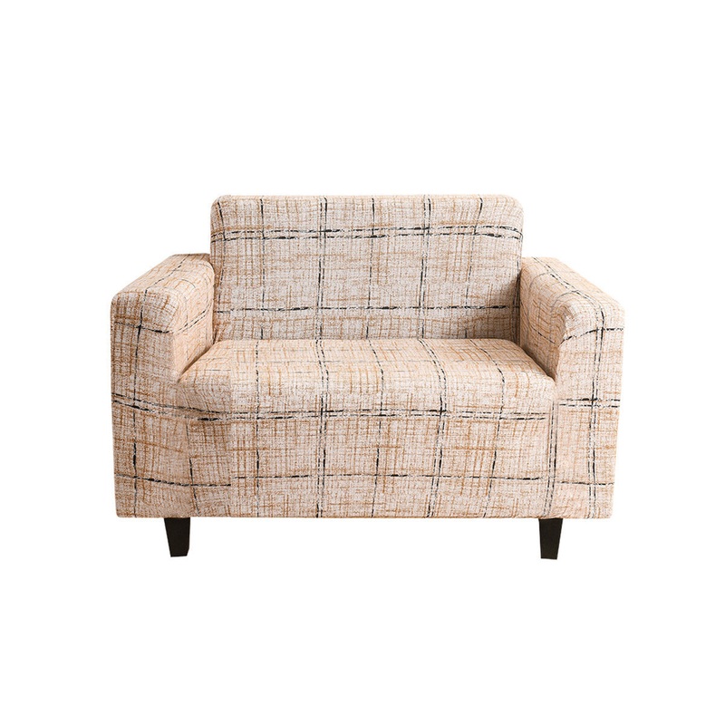 1 Seater Elastic Sofa Cover Modern Simple Stretch Chair Seat Protector Couch Slipcover Home Office Furniture Accessories Decorations