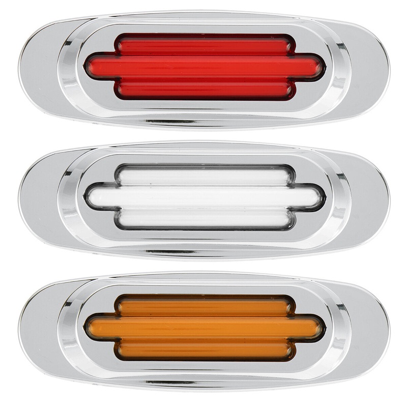 1pc 24V 16LEDs Side Marker Light Position Lamp For Truck Trailer Lorry