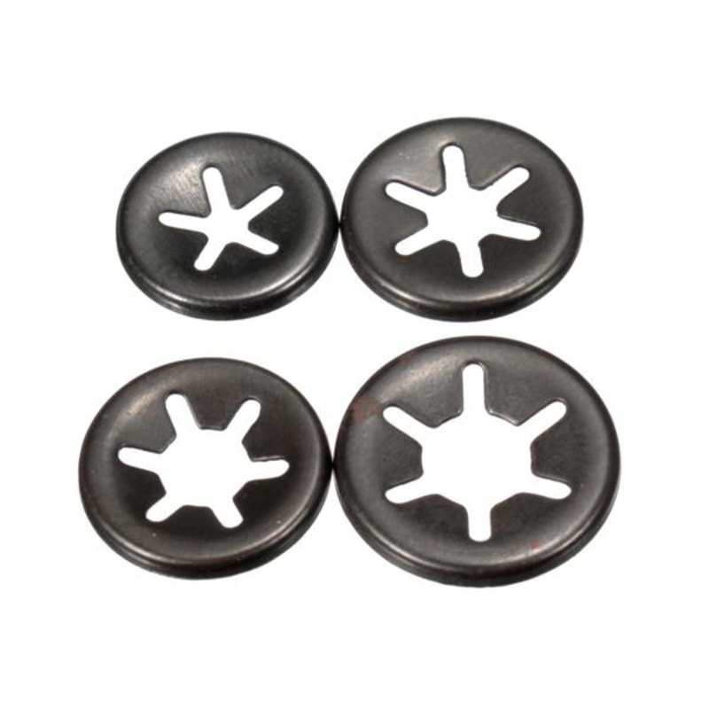 3mm 4mm 5mm 6mm Plum Clamp Flange Shaft Positioning Meson Push On Fasteners Locking Speed Clips