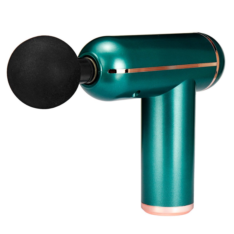 6/32 Gears Electric Percussion Massage Guns Deep Tissue Relaxing Muscle Vibration Massager Pain Relief Therapy Device W/ 4 Heads