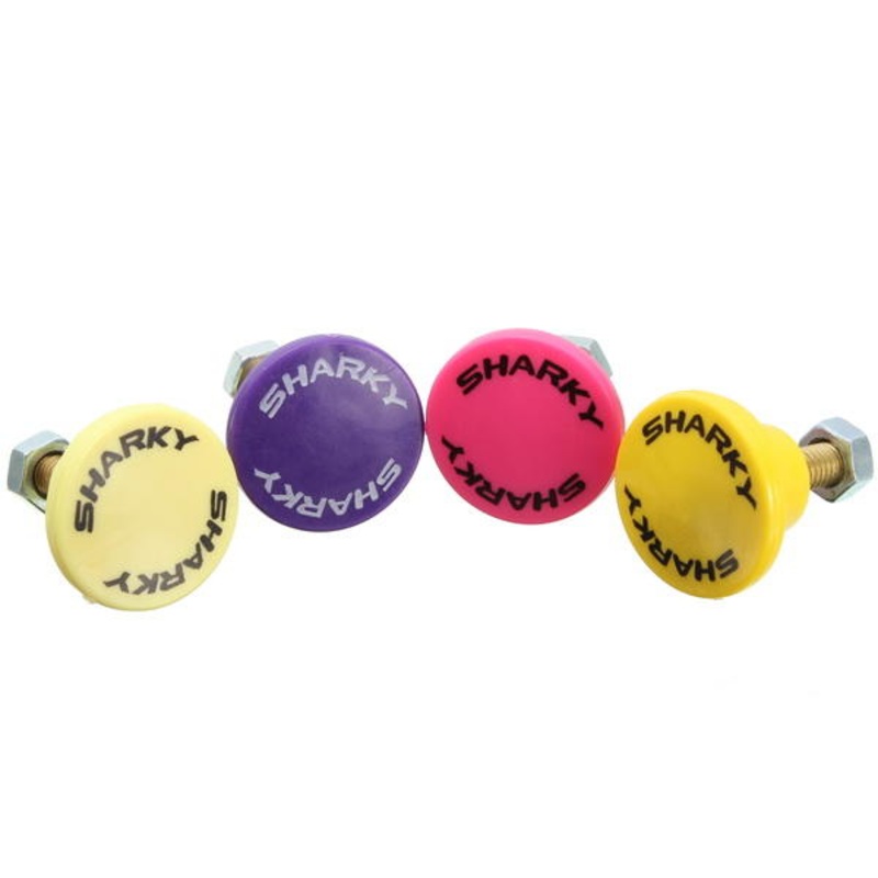 6mm Motorcycle Scooter License Plate Colorful Screws