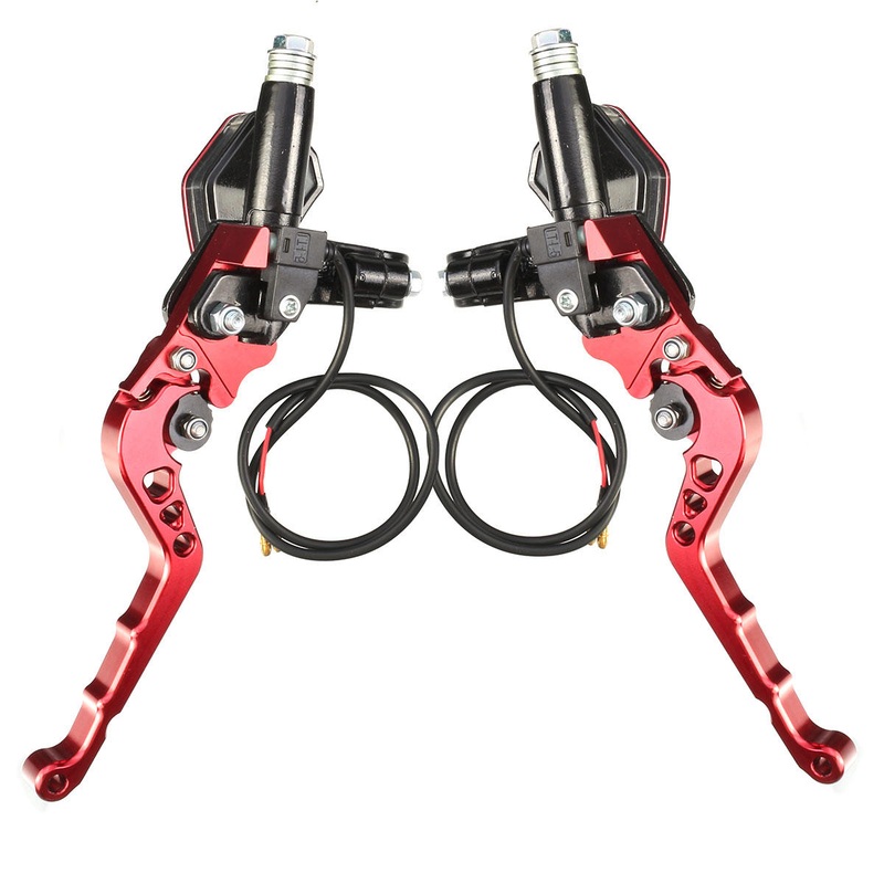 7/8 22MM Brake Master Cylinder Levers Motorcycle Brake Clutch Master Cylinder Reservoir Levers