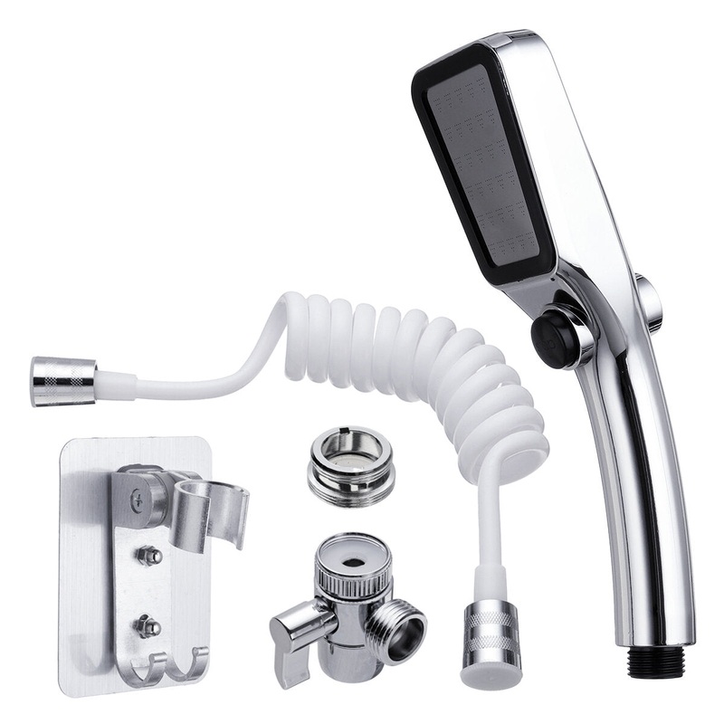 Bathroom Wash Face Basin Water Tap External Shower Head Hair Washing Faucet Rinser Extension Set