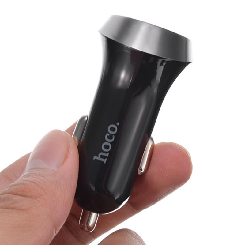 Hoco UC202 Two Port Car Charger Dual USB 5V 2.4A Adapter For IPhone Xiaomi Samsung