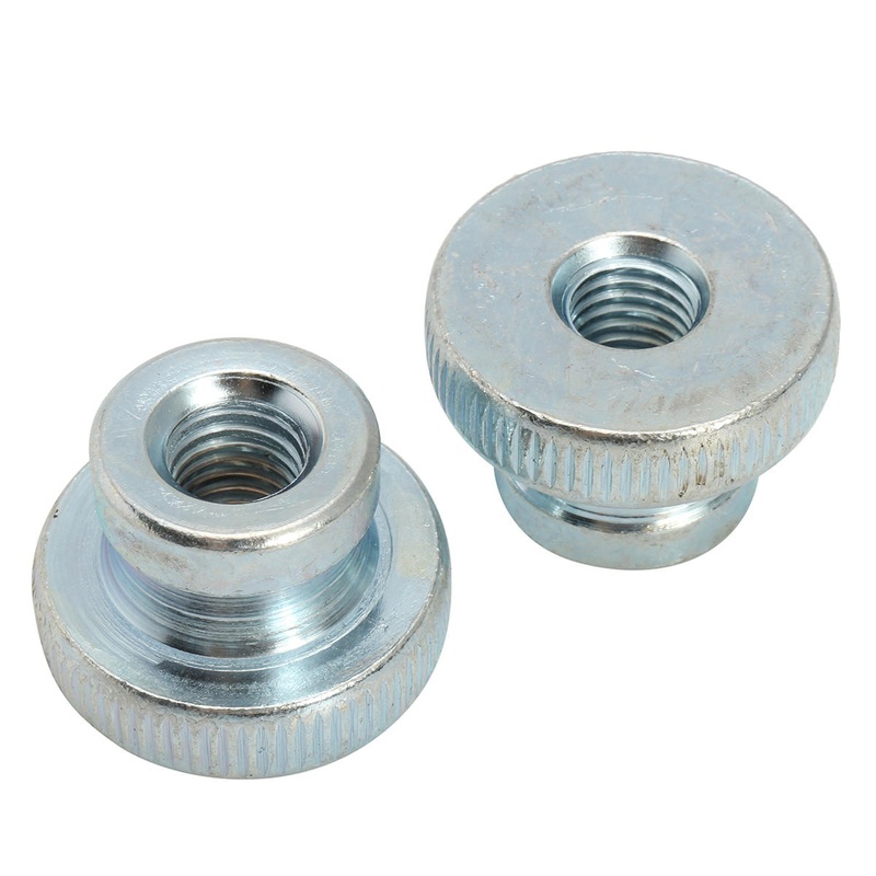 Suleve MXCN3 50Pcs Carbon Steel Knurled Thumb Nut Thread M3 M4 M5 M6 M8 M10