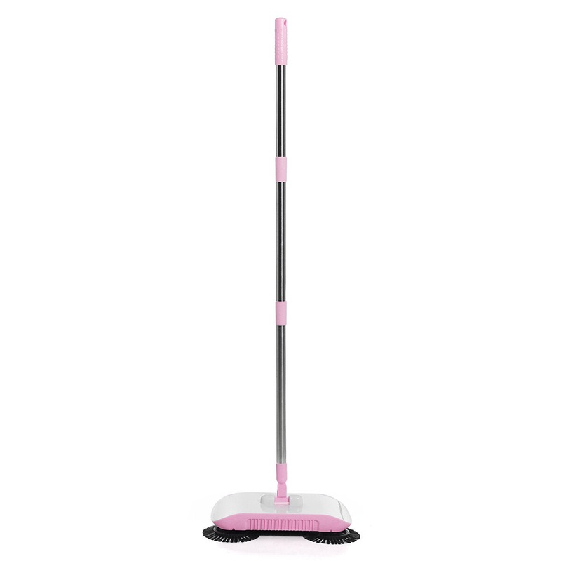 3 in 1 Hand Push 360 Spin Broom Sweeper Cleaner Floor Cleaning Mop Household