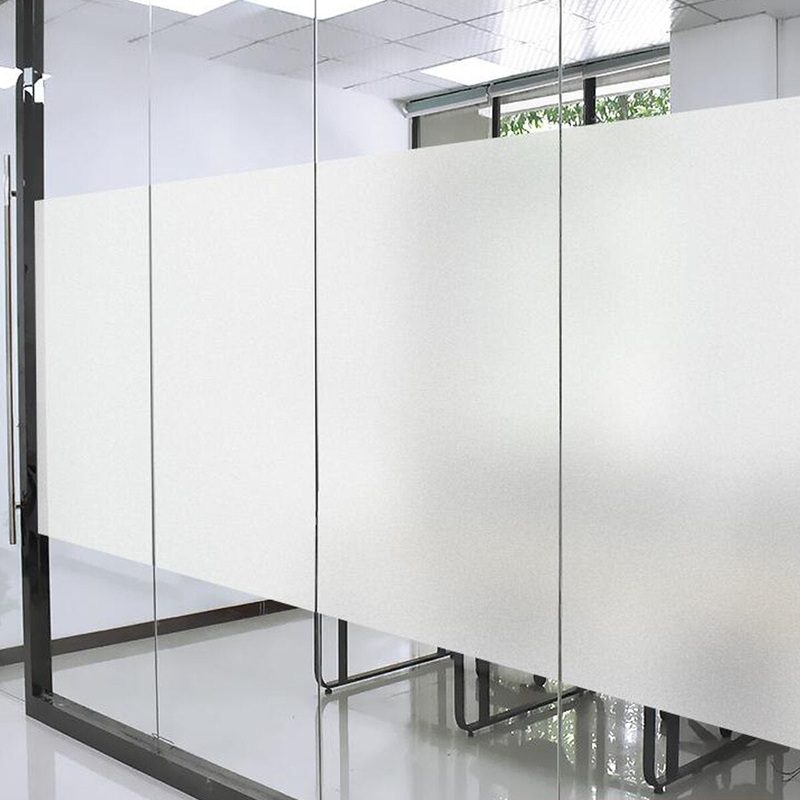 40/45/50/60cm Frosted Window Film Sticker Privacy Sand Blast Clear Removable 1M