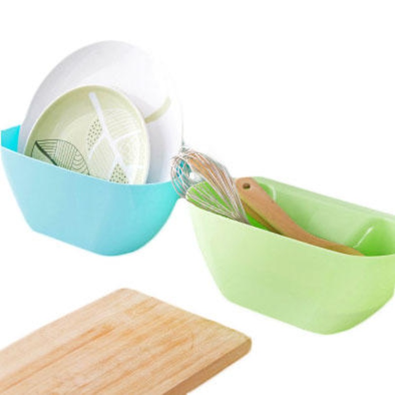 Kitchen Small Trash Cans Garbage Bins Hanging Can Storage Cabinet Desktop Food Waste Garbage Bowl