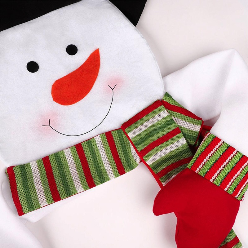 Snowman Hug Tree Non-woven Fabric Christmas Tree Topper Snowman Type Decorations