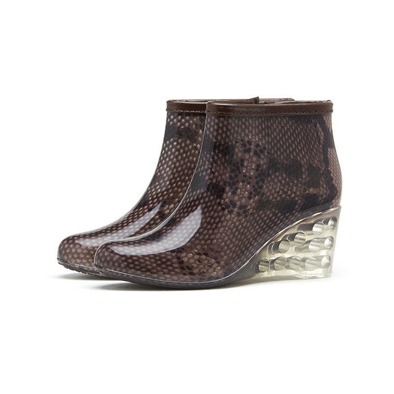 Spring Winter Design Ankle Boots Rain Boots