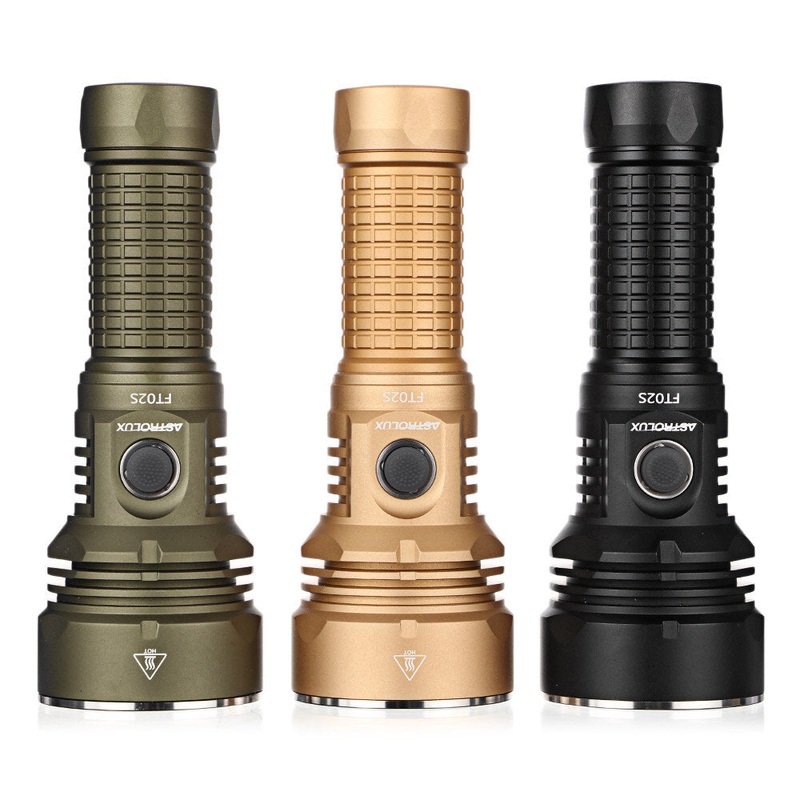 Astrolux FT02S 4* XHP50.2/SST40 11000LM 639m Ultrabright Anduril UI Strong Flashlight Long Throw 18650/21700/26650 Powerful LED Torch
