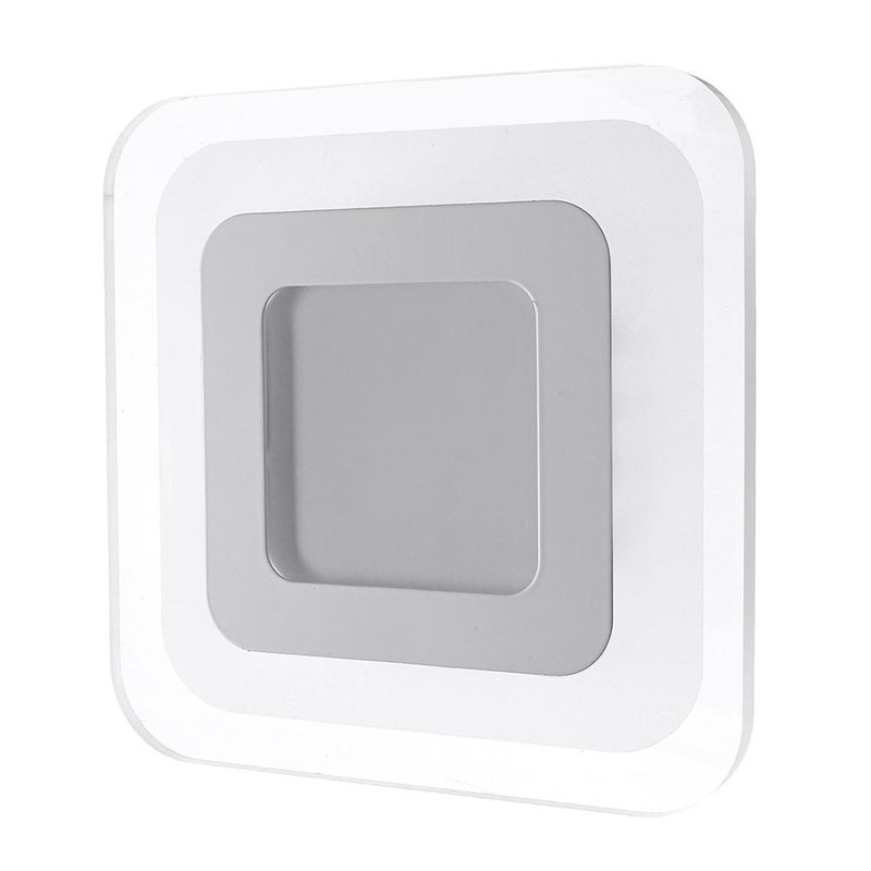 9W LED Modern Square Aisle Staircase Living Room Wall Light Indoor Bedside Lamp