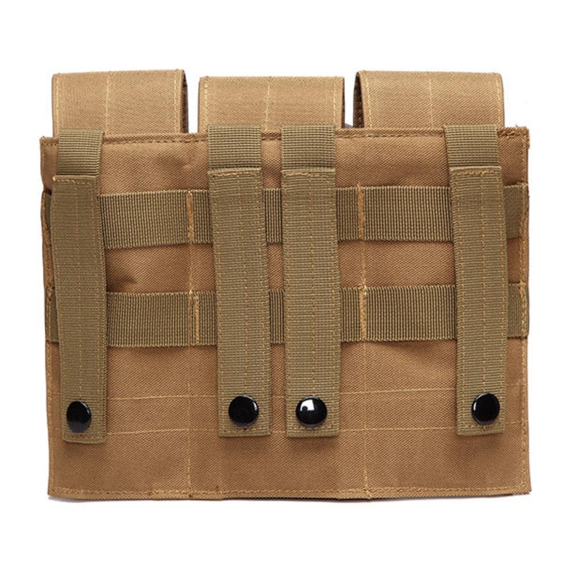 Drop Leg Triple Mag Pouch Holder MOLLE Magazine Pouch Cartridge Clip Pouch