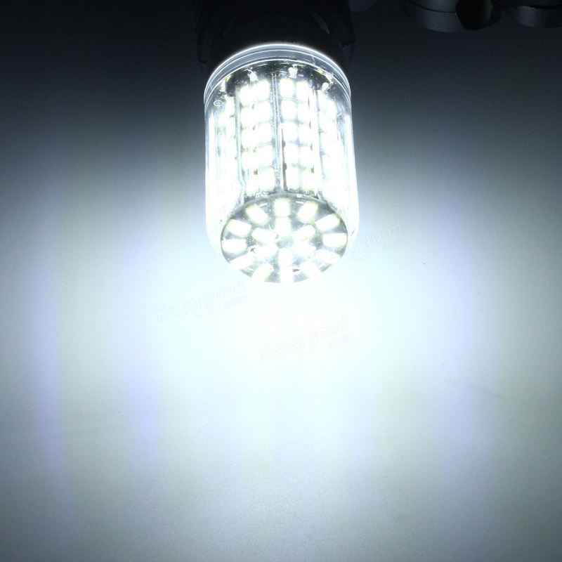 E27 E14 B22 26W 2500LM 108 SMD 5733 LED Cover Corn Bulb Warm White White AC 110V