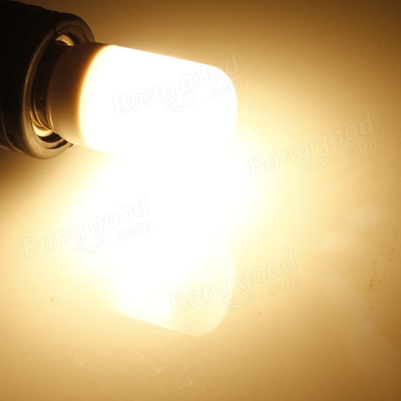 GU10 3.5W 48 SMD 3528 AC 220V LED Corn Light Bulbs With Frosted Cover