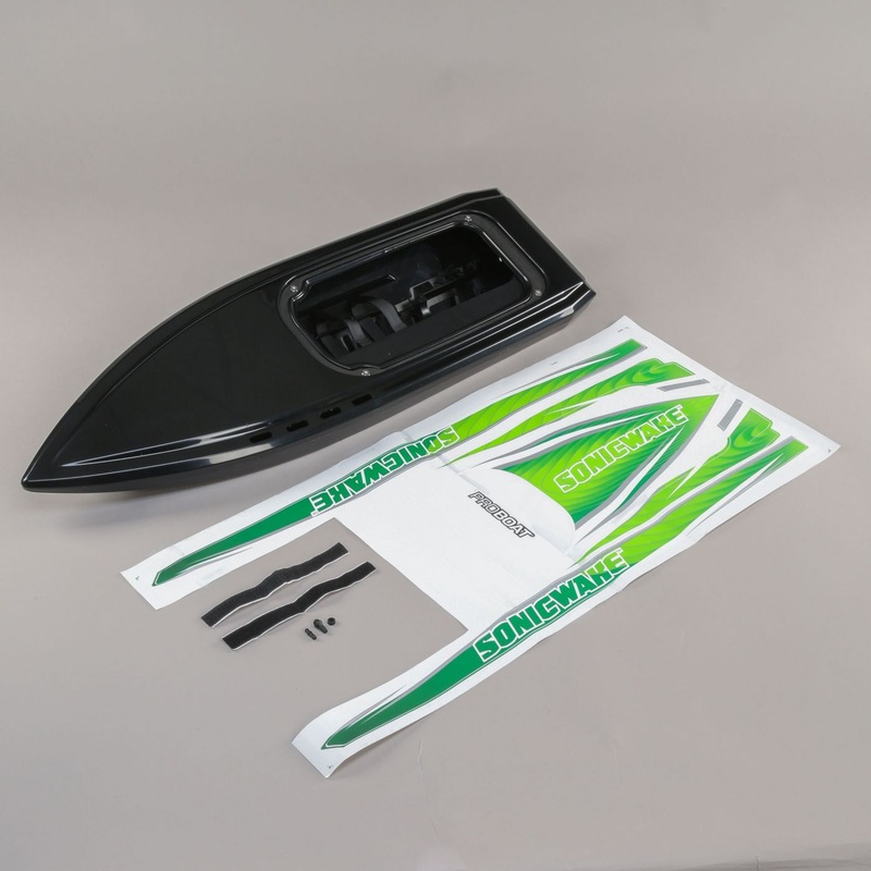 ProBoat Hull Black: Sonicwake 36 PRB281073