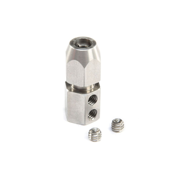 ProBoat Motor Coupler: 5mm (Motor)4.7mm (Flexshaft) PRB286056
