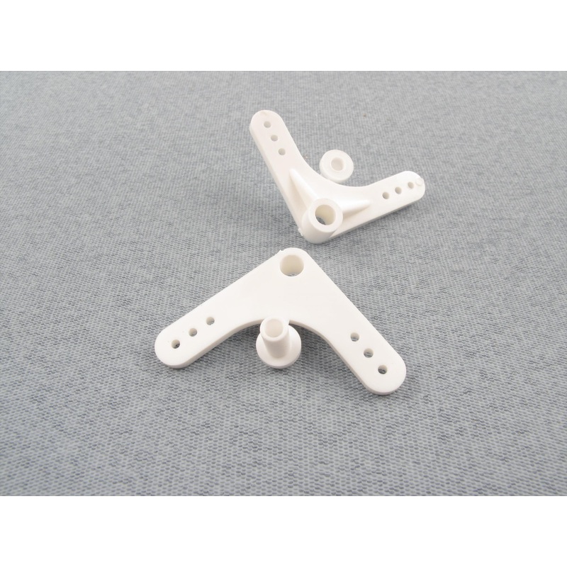 Radio Active 90 Deg Bell Crank Plastic Only (pk2) RCA110A