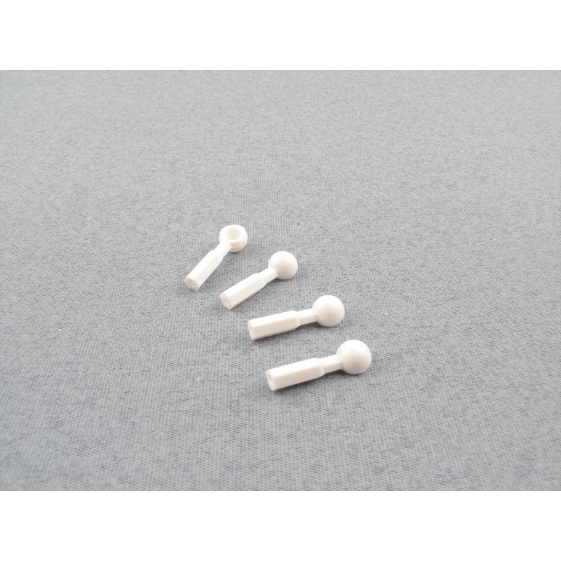 Radio Active White Ball Joint Cap (pk4) RCA106