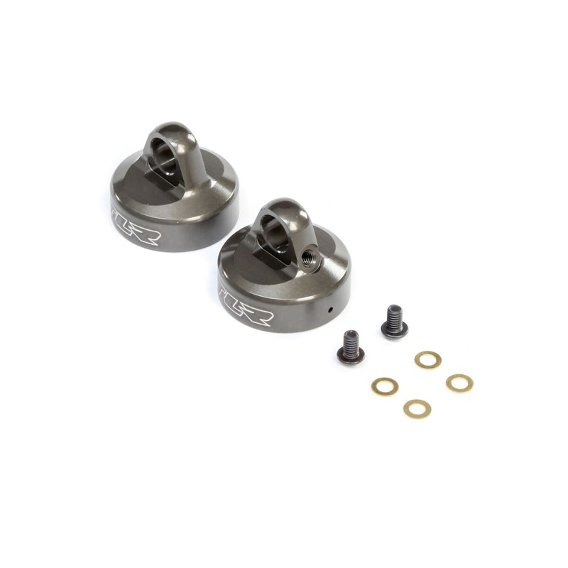 TLR 16mm Bleeder Shock Cap Aluminum (2): 8X TLR243040