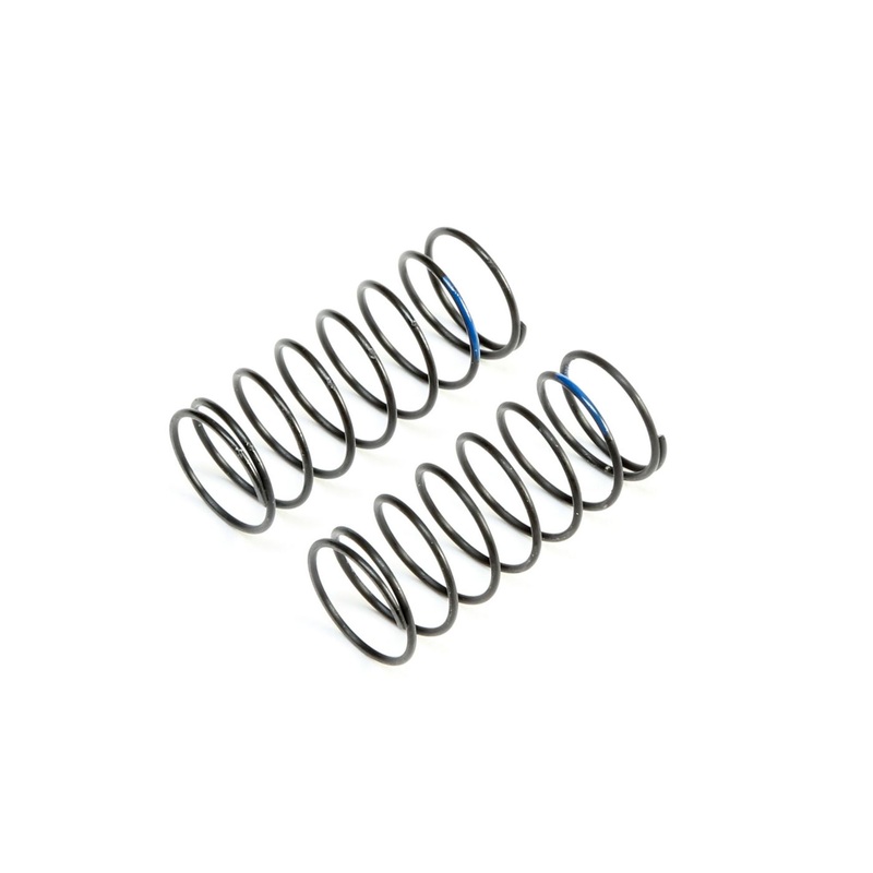 TLR Blue Front Springs Low Frequency 12mm (2) TLR233048