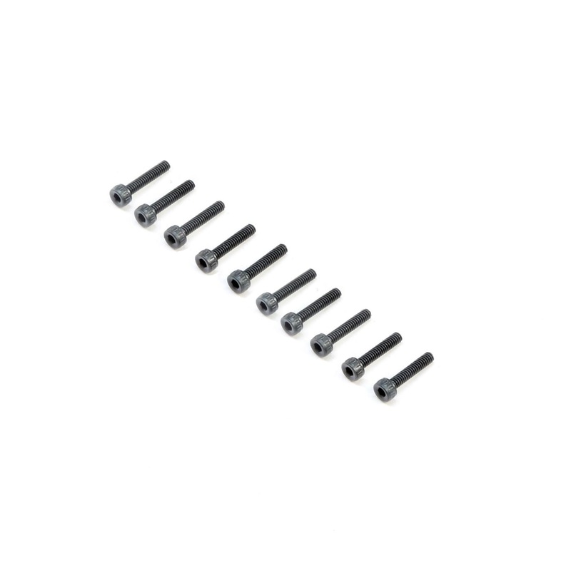 TLR Cap Head Screws M2x10mm (10) TLR245008