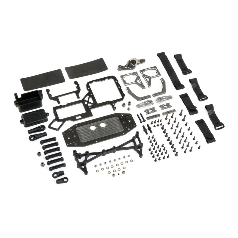 TLR Dual Steering Servo Tray Conversion: 5T 5B TLR358001