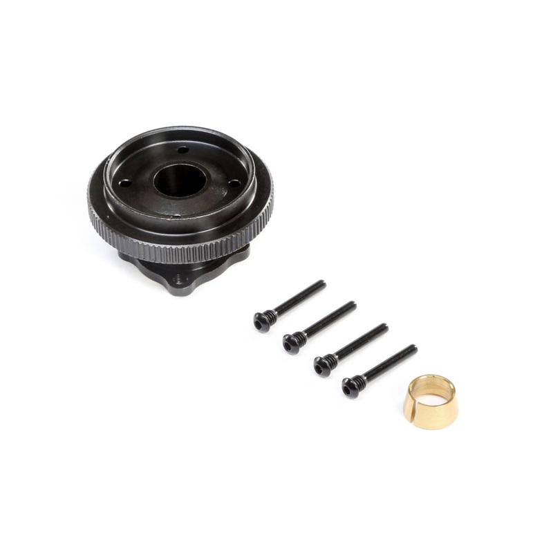 TLR Flywheel & Collet Steel 4 Shoe: 8X TLR342016