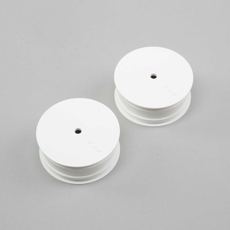 TLR Front Wheel Stiffezel 12mm Hex White(2): 22 4.0 TLR43017