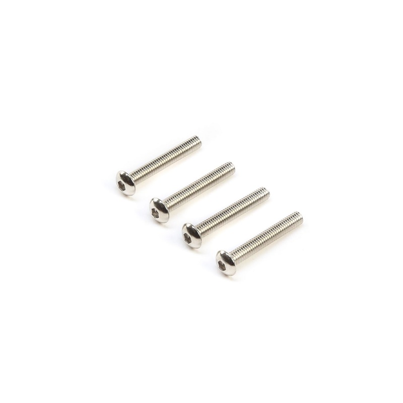 TLR Left Hand Button Head Screws M3x20mm (4) TLR245006