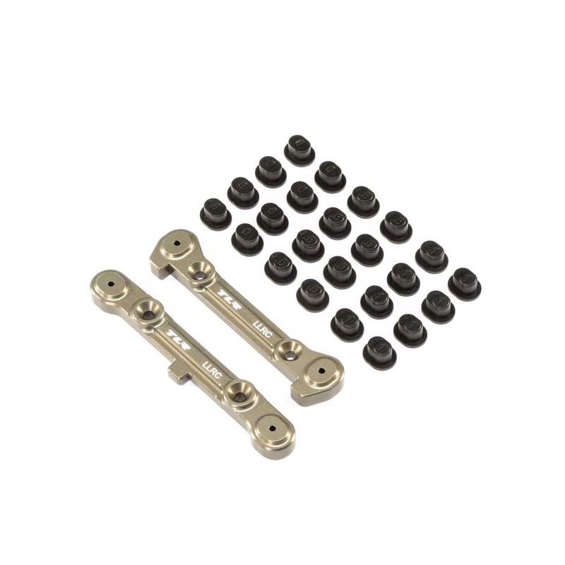 TLR LLRC Adj Rear Hinge Pin Brace Set: 8IGHT 8T 4.0 TLR344010