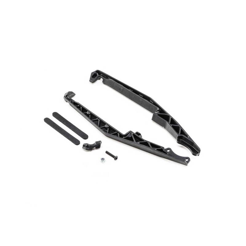 TLR Mud Guard Set Stiffezel w/Fan Mount: 22T 4.0 TLR231070