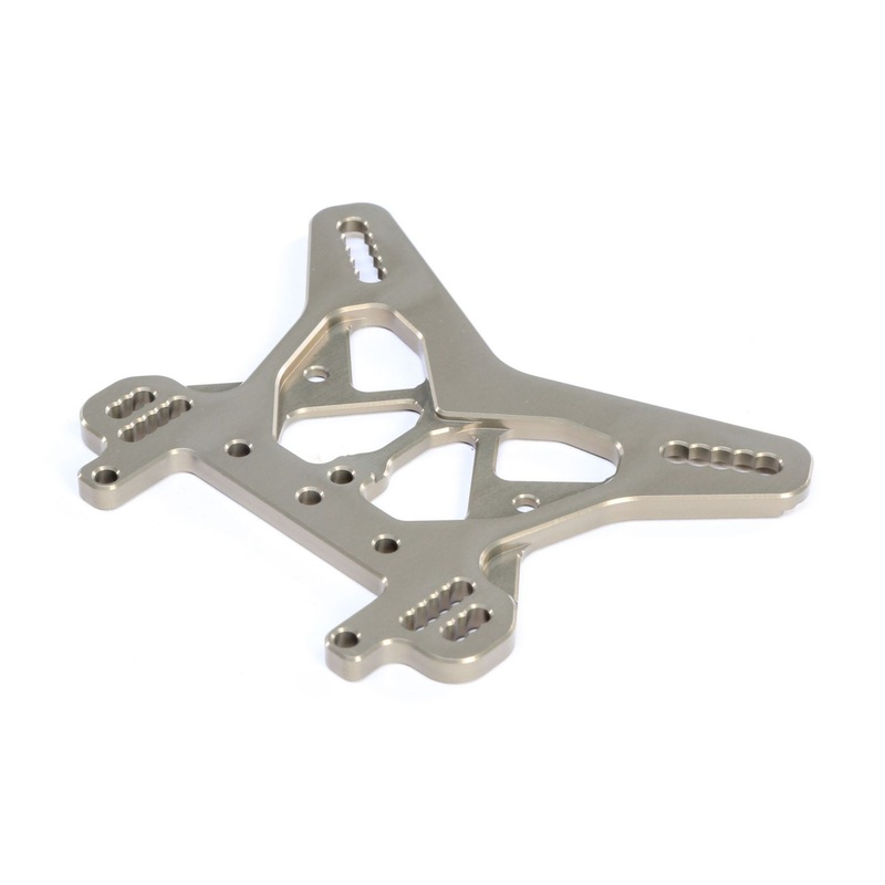 TLR Rear Shock Tower Aluminum: 8X TLR244047