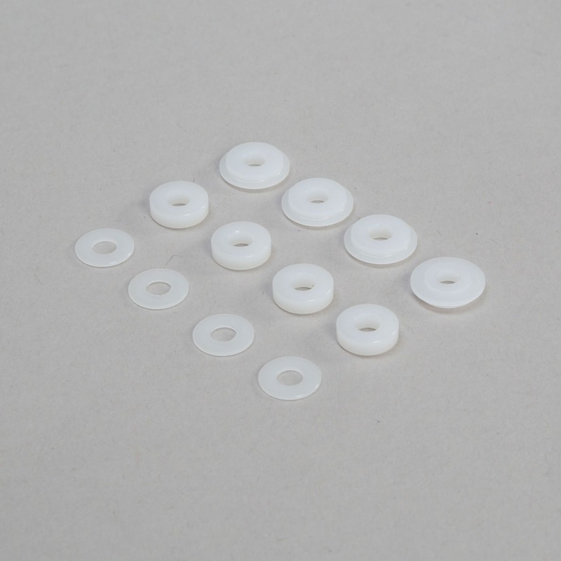 TLR Shock Guide & Bushing Set 3.5mm: 8X TLR344032