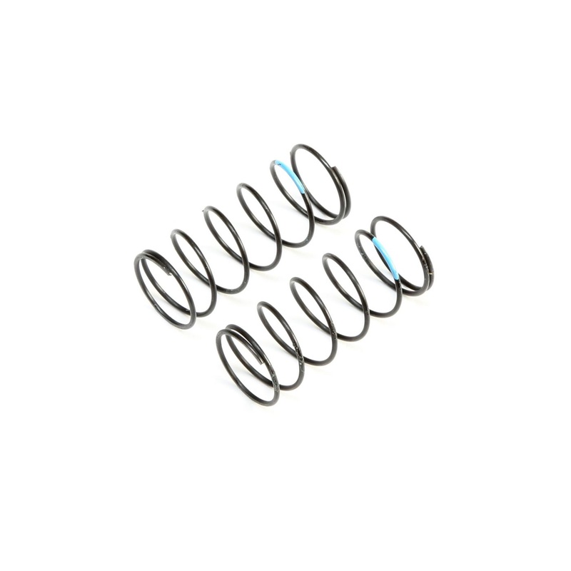 TLR Sky Blue Front Springs Low Frequency 12mm (2) TLR233052