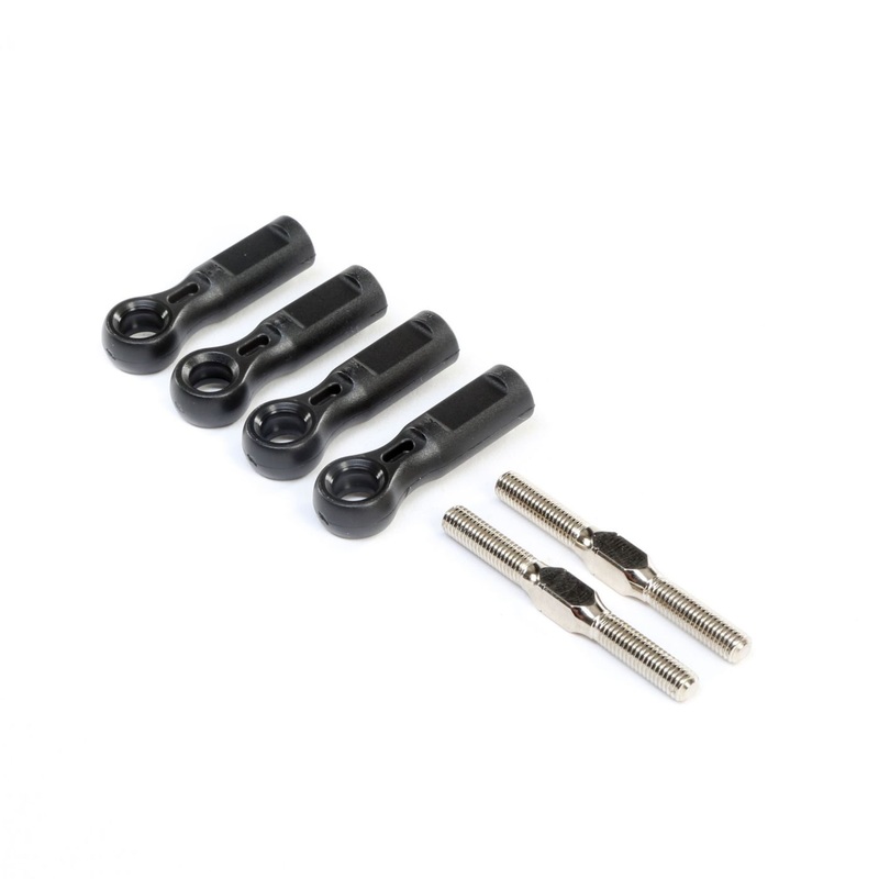 TLR Turnbuckle 4.5mm x 45mm (2): 8X TLR244054