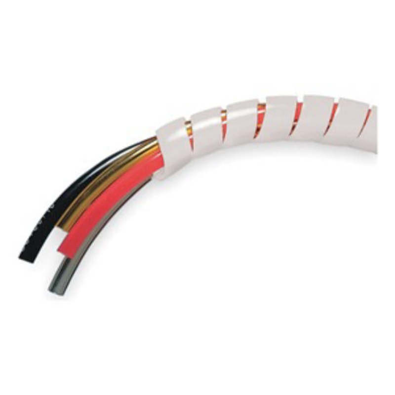 12mm Clear Spiral Wrap 10mm – 18mm ideal for Wiring, Air or Fuel Tube 2m Length