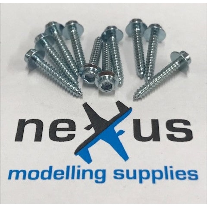 Socket Head Servo Screws PK10