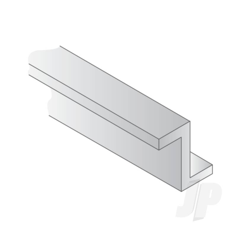 Evergreen 14in (35cm) Z-Channel .250in (6.3mm) (100 per pack) 6-757