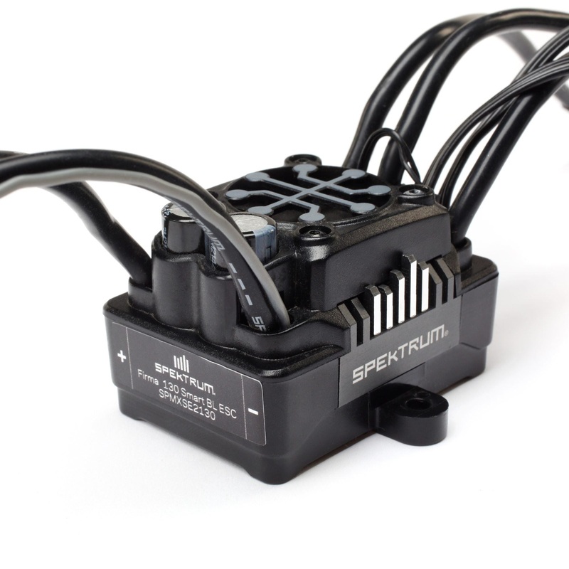 Spektrum Firma 130A Black Edition Brushless Smart ESC V2, 2S-4S SPMXSE2130