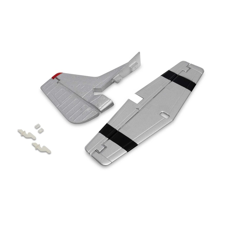 E-Flite Tail Set: UMX P-51 Detroit Miss EFL-1087