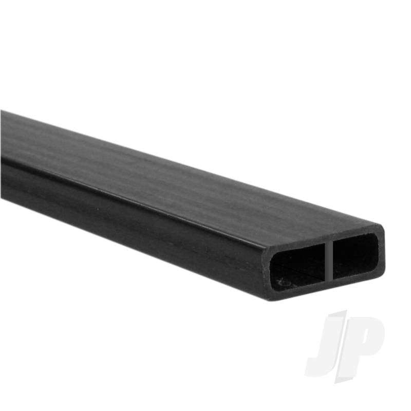 Carbon Fibre Rectangular Tube 6.0mm x 16mm, 0.7mm Wall x 1000mm 5518604
