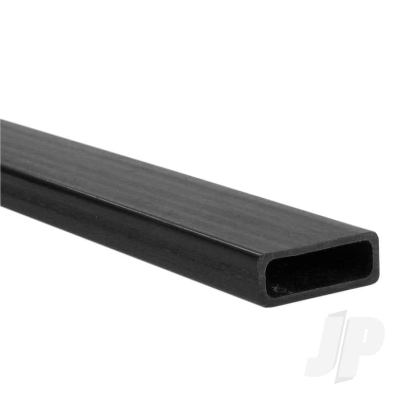 Carbon Fibre Rectangular Tube 6.3mm x 13mm, 0.9mm Wall x 1000mm 5518602