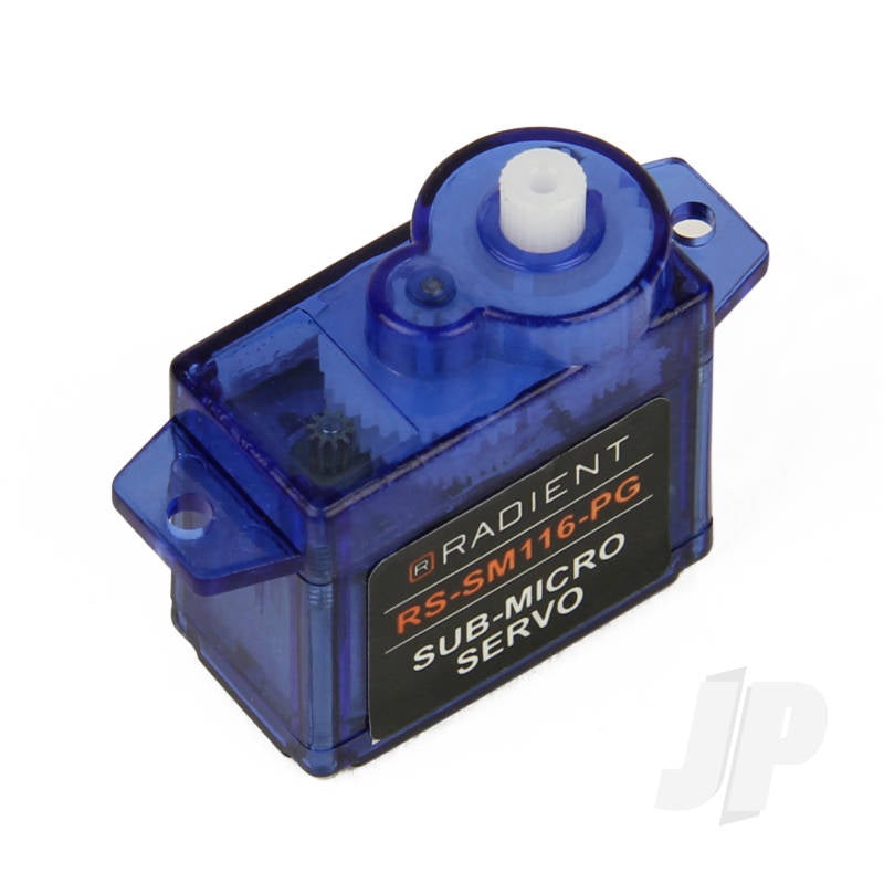 Radient RS-SM116-PG Sub-Micro 8g Analog Servo 1.2kg/0.12s 4.8V – 6.0V RDNA0400