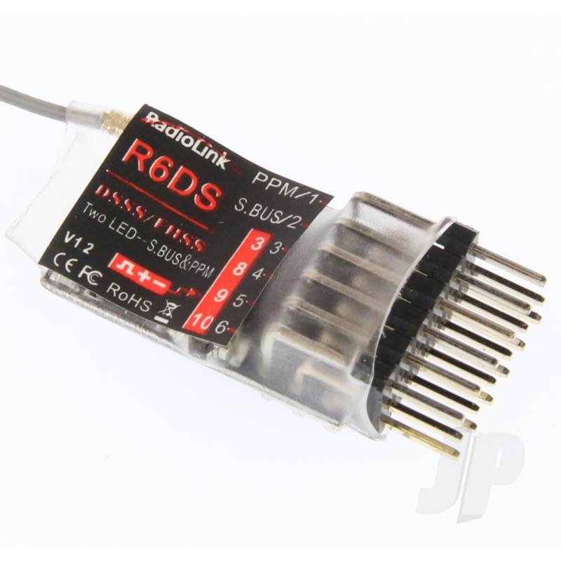 RadioLink R6DS 2.4GHz 10-Channel Receiver RLKR101003