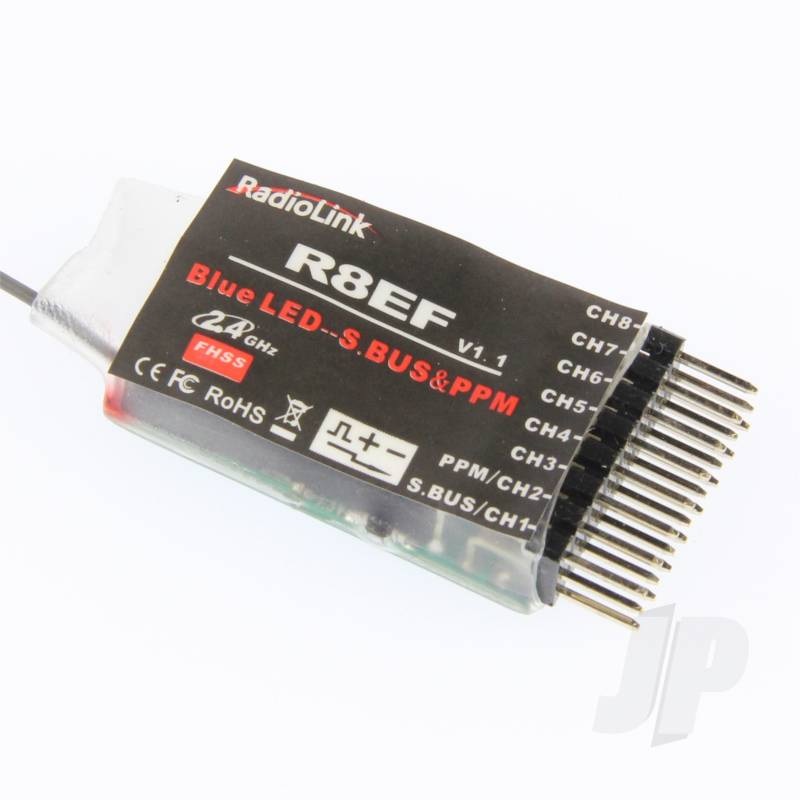 RadioLink R8EF 2.4GHz 8-Channel Receiver RLKR081005