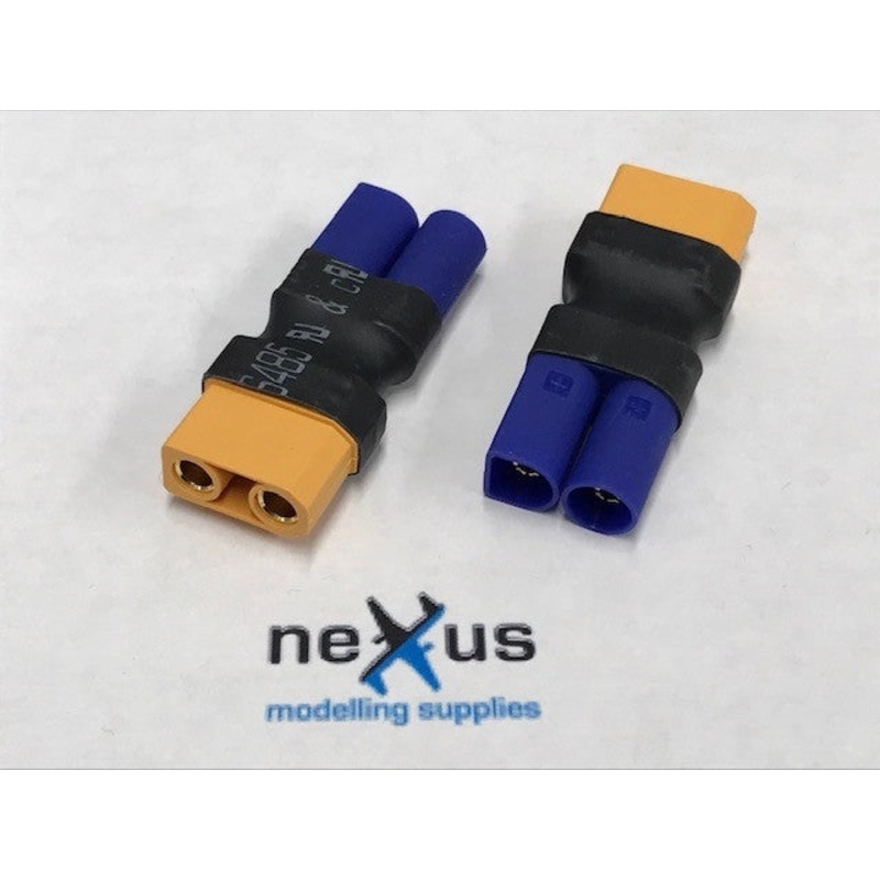 Electriflyer EC5/IC5 Male – XT90 Female Compact Adapter 20225EF