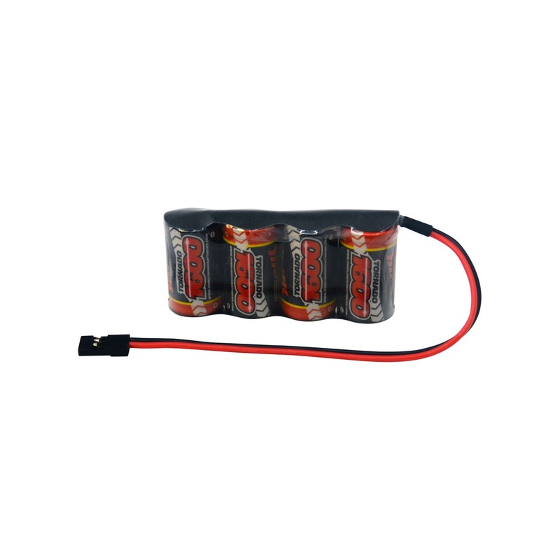 Overlander Nimh Battery Pack 2/3 AF 1600mah 4.8v RX Flat Premium Sport