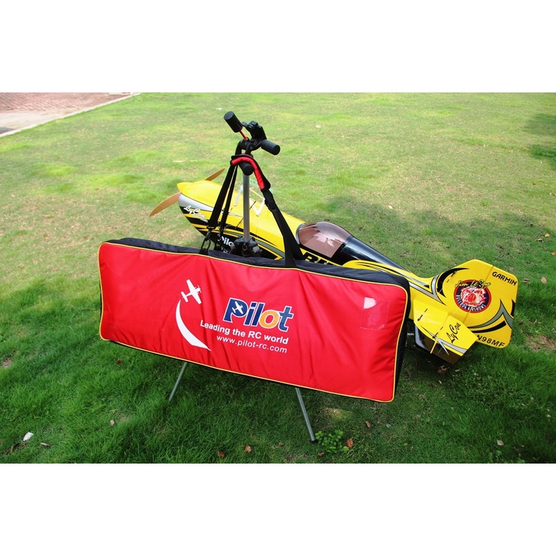 Pilot Rc Wing Bag 60cc Pitts Red/Black PIL606