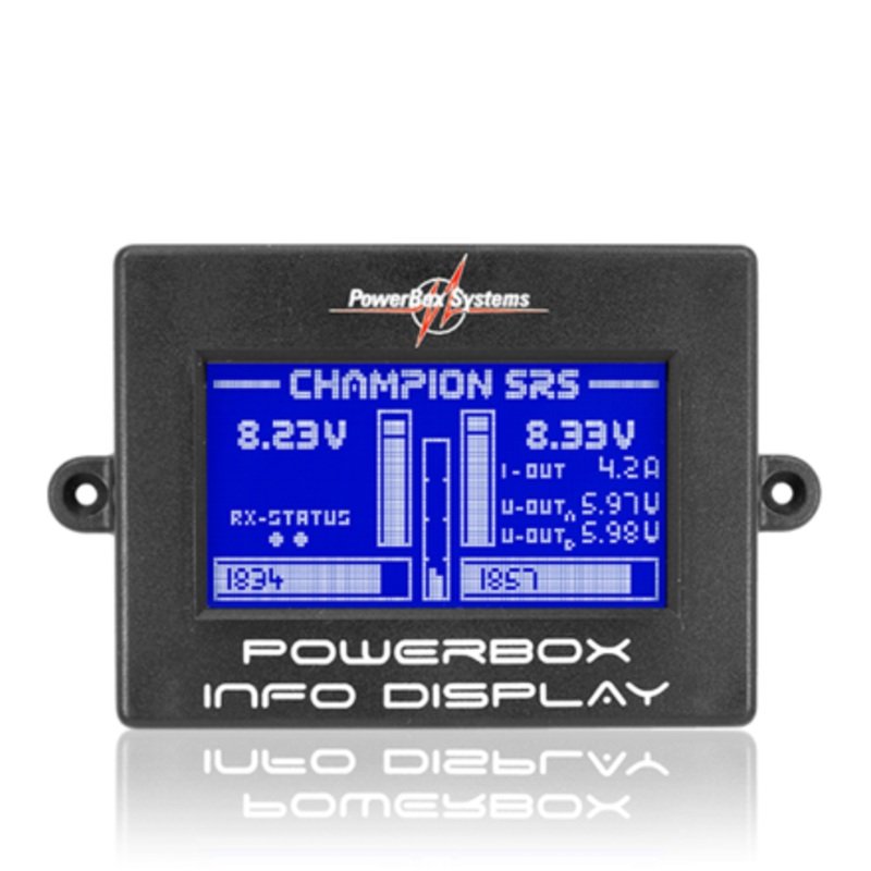 PowerBox Royal SRS and Champion SRS Replacement LC-Display Screen 4771